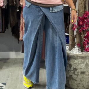 Pantalón Palazo Denim Flow T:XL