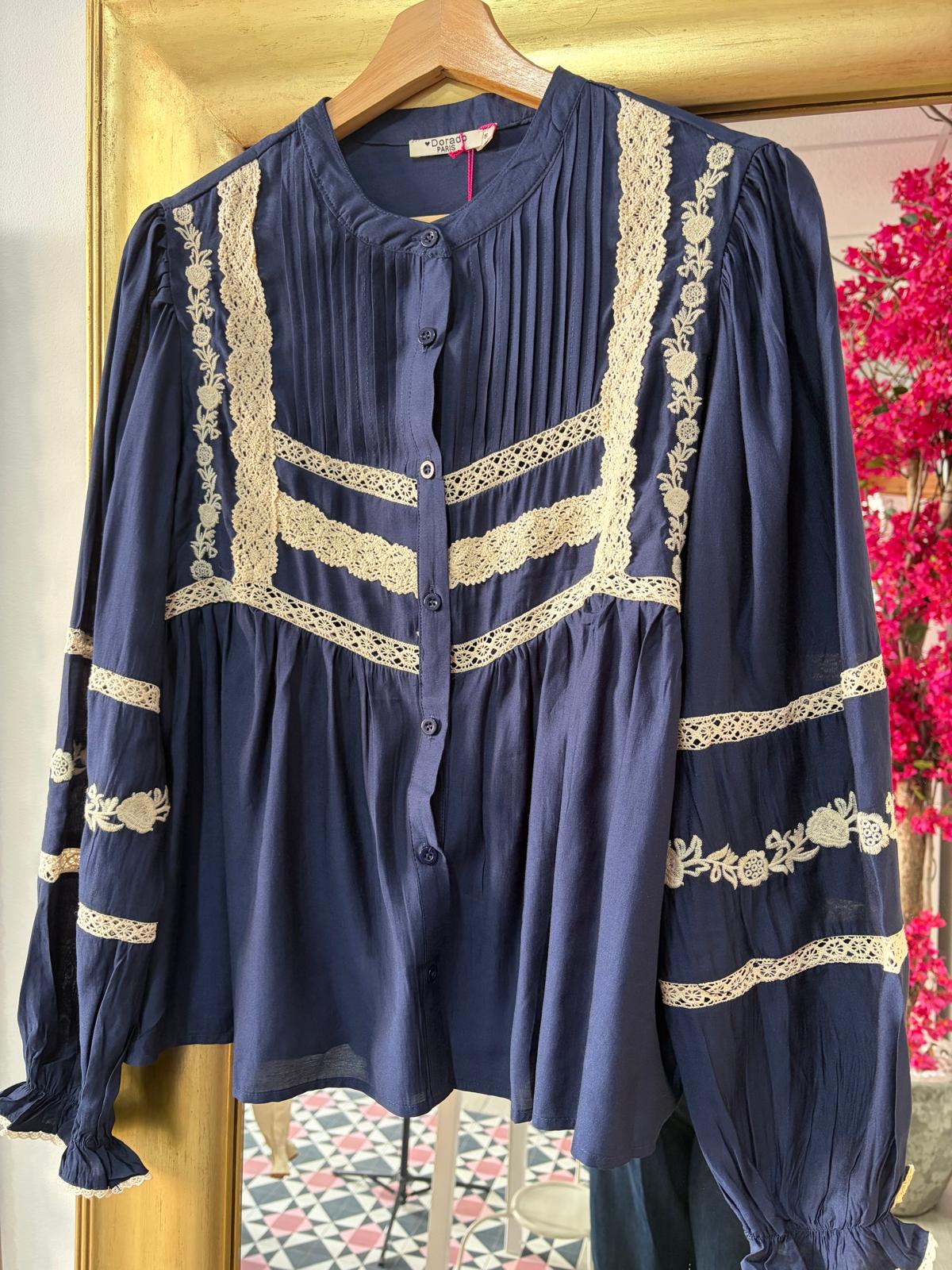Blusa Romantic Stripes - Imagen 3