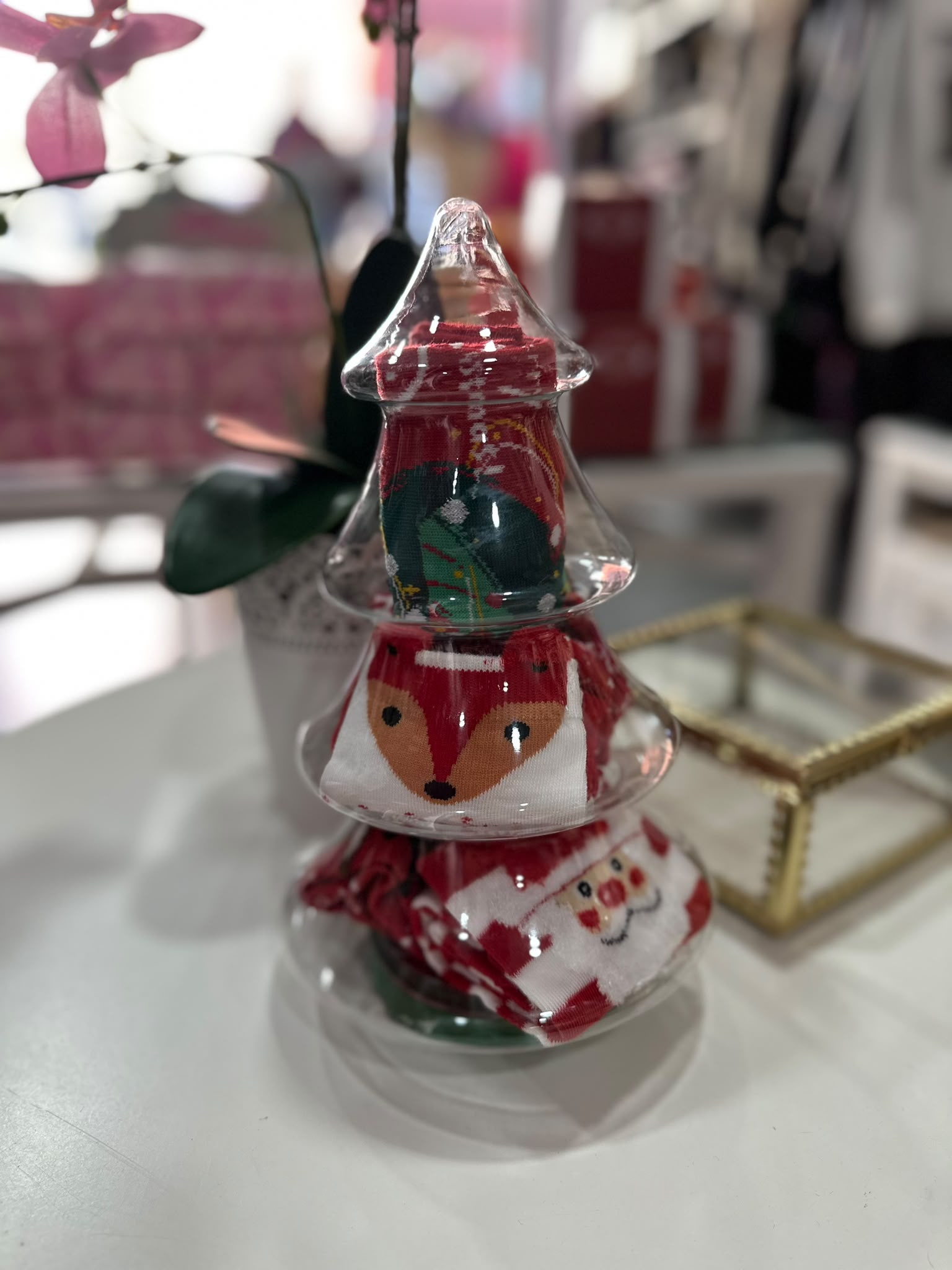 Árbol de Navidad con Calcetines