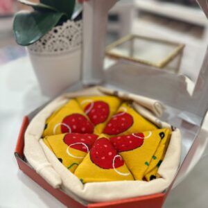 Caja de Calcetines Pizza