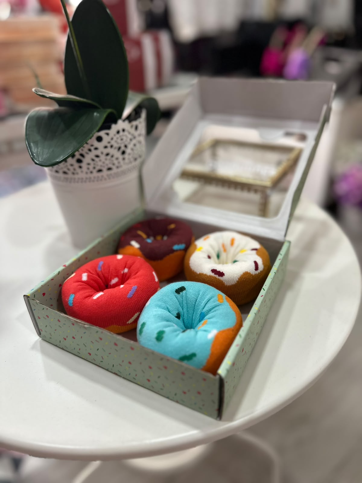 Caja de Calcetines Donuts