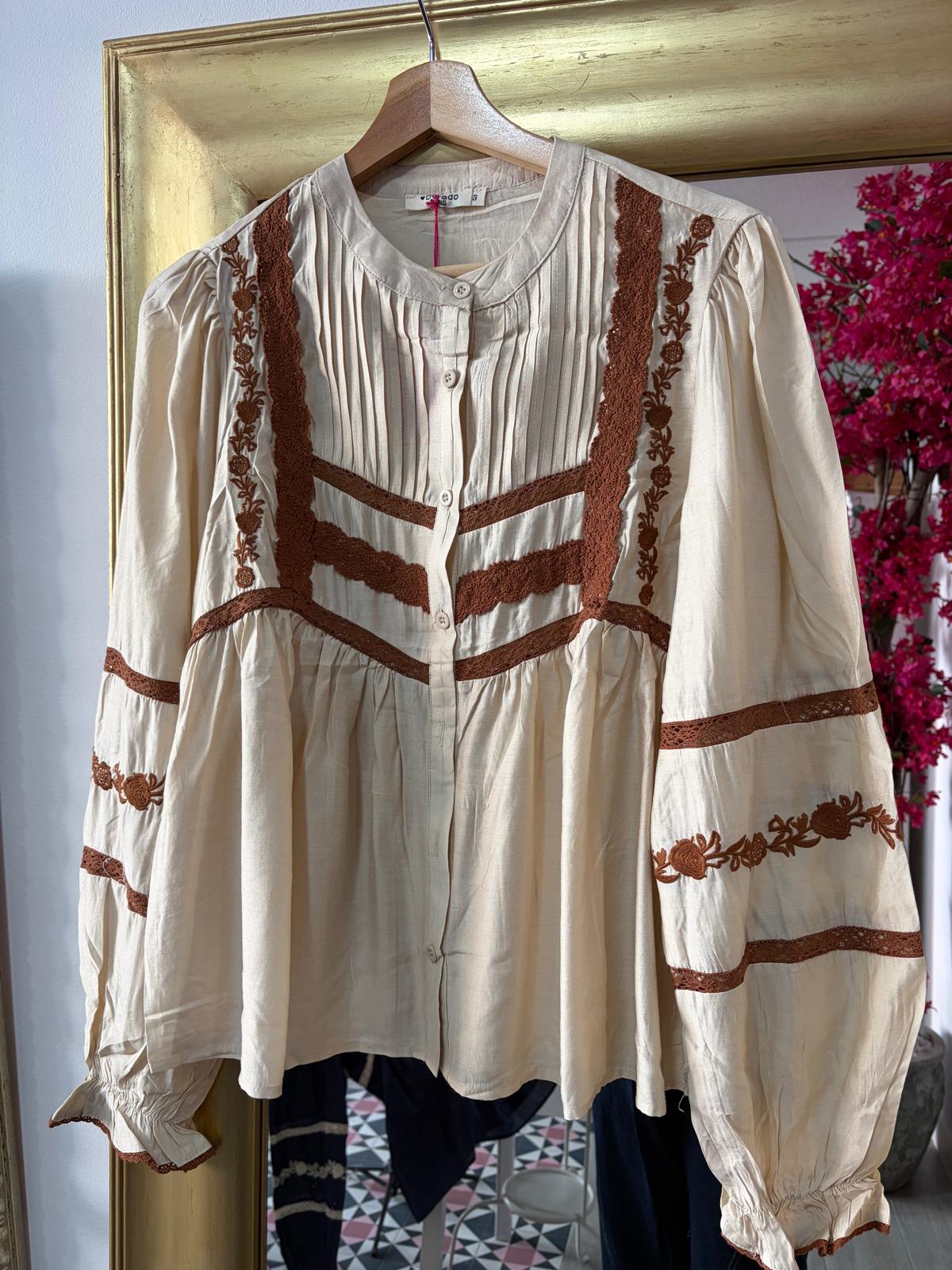 Blusa Romantic Stripes - Imagen 2