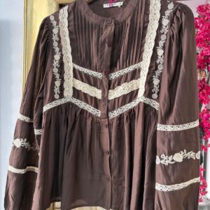 Blusa Romantic Stripes