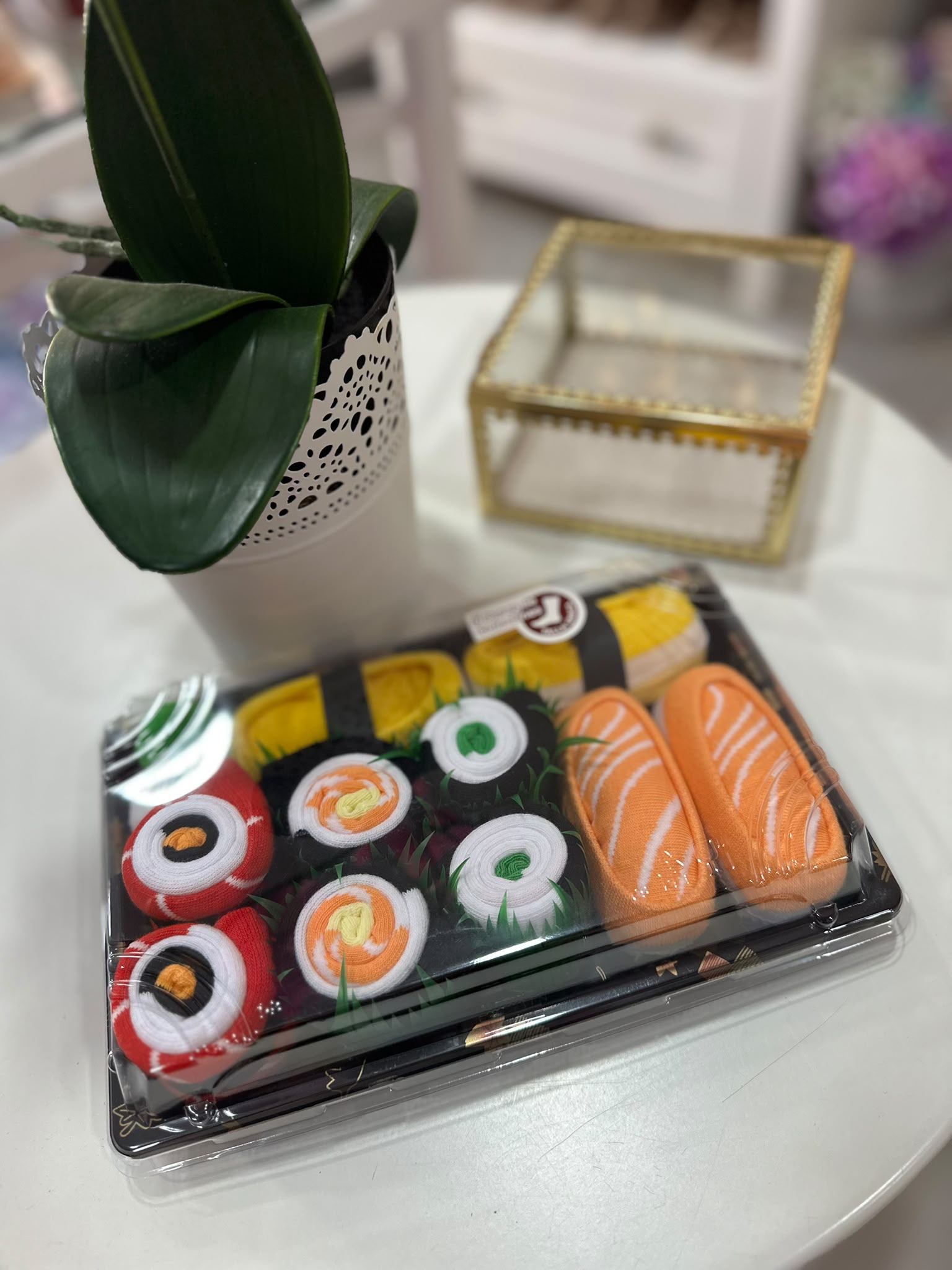 Caja de Calcetines Sushi